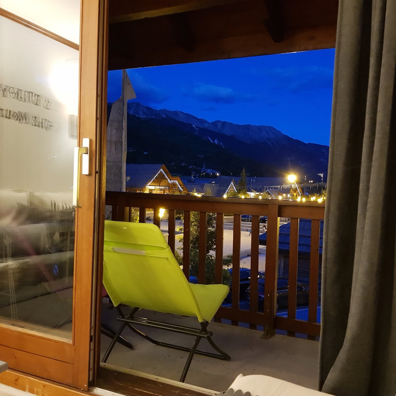 Balcon du Granon à la tombée du jour