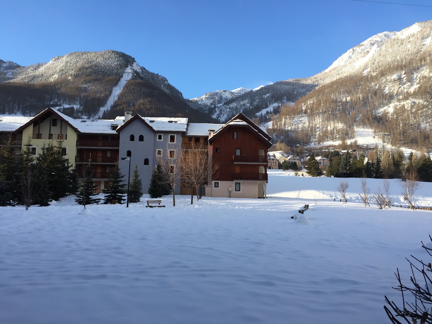 La vue en hiver — Le Lautaret