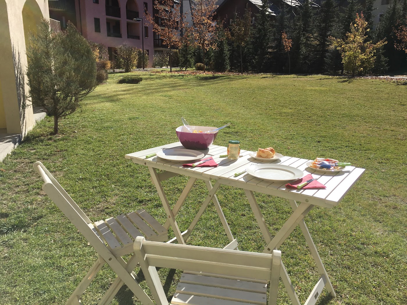 Le jardin aux beaux jours — Le Lautaret
