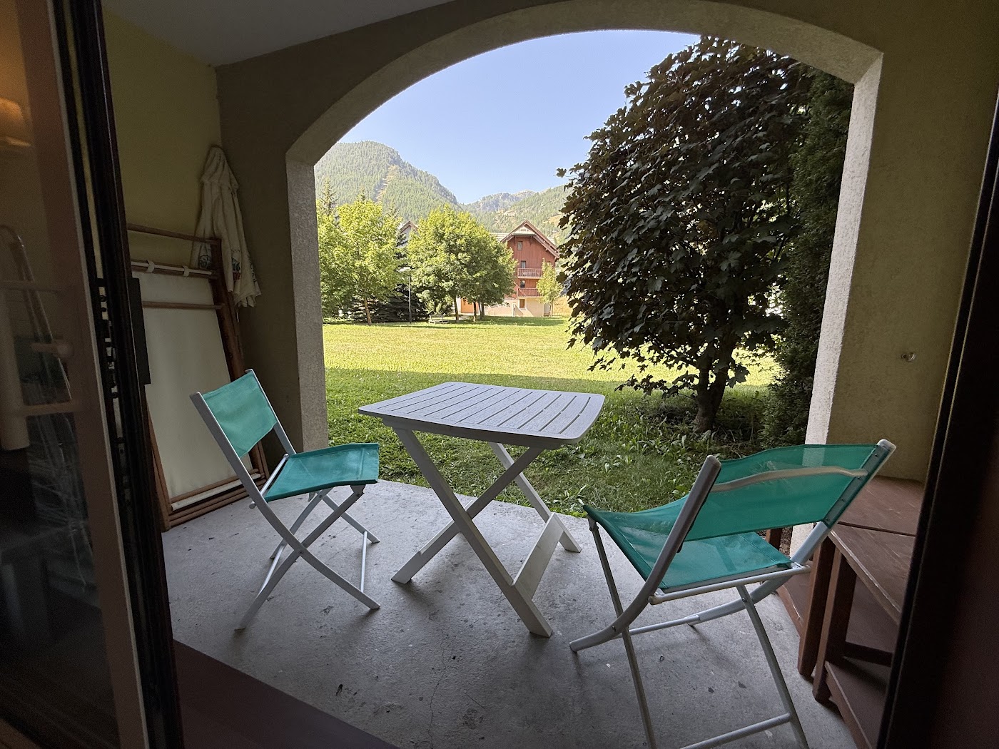 La terrasse — Le Lautaret